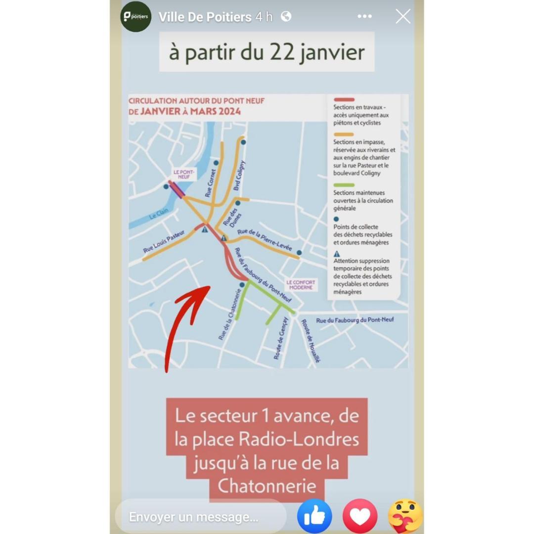 Le Perchoir-Poitiers-Laconciergerie Eksteriør billede